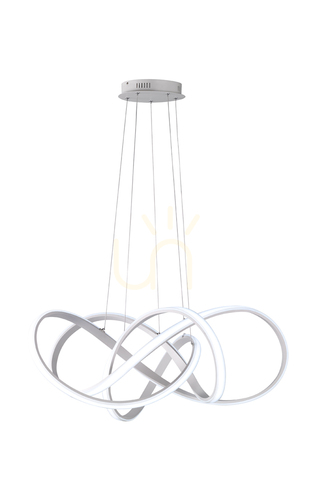 Check ARTE silver pendant lamp 7097-0163 by Aviano