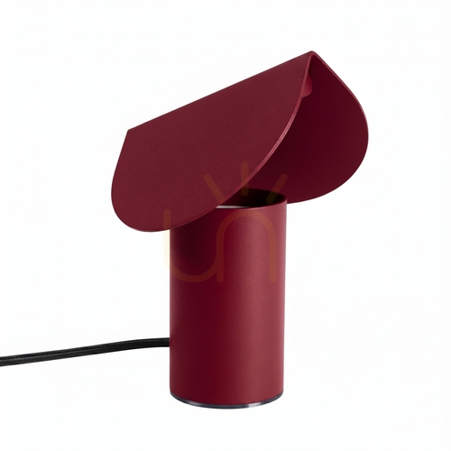 Check BISCUIT burgundy LED desk lamp 3000K