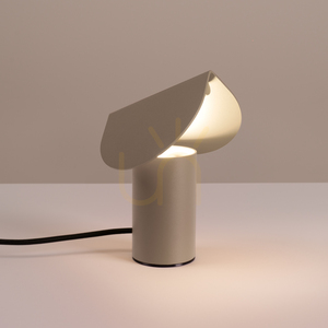 BISCUIT taupe LED desk lamp 3000K small 2