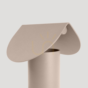 BISCUIT taupe LED desk lamp 3000K small 3