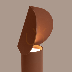 BISCUIT mocca LED desk lamp 3000K small 4