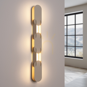 CHAIN 91 beige LED wall lamp 3000K small 2