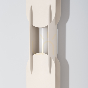 CHAIN 91 beige LED wall lamp 3000K small 4