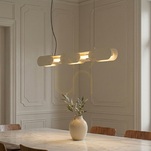 CHAIN 91 beige LED 3000K pendant lamp small 10