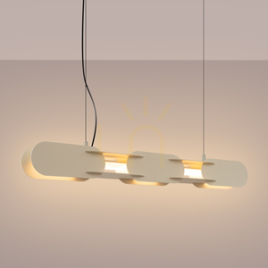 CHAIN 91 beige LED 3000K pendant lamp small 2