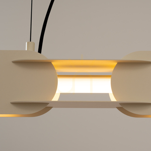 CHAIN 91 beige LED 3000K pendant lamp small 3