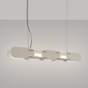 CHAIN 91 beige LED 4000K pendant lamp small 2
