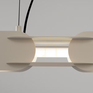 CHAIN 91 beige LED 4000K pendant lamp small 3