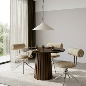 Thoro FINT beige LED pendant light, 3000 K, Ø50 cm small 13
