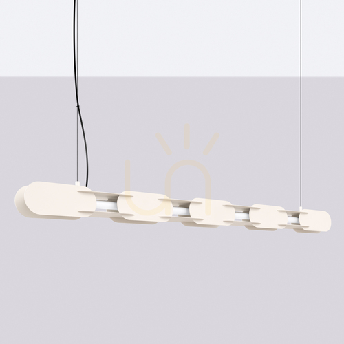 Check CHAIN 158 beige LED 3000K pendant lamp
