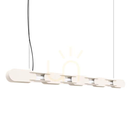 Check CHAIN 158 beige LED 3000K pendant lamp