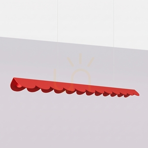 BISCUIT 130 red LED 3000K pendant lamp small 1