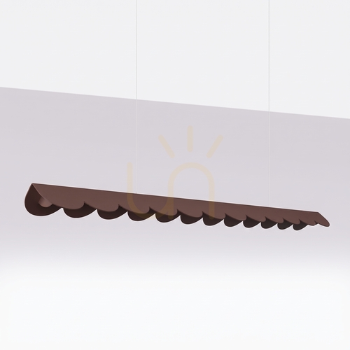Check BISCUIT 130 brown LED 3000K pendant lamp