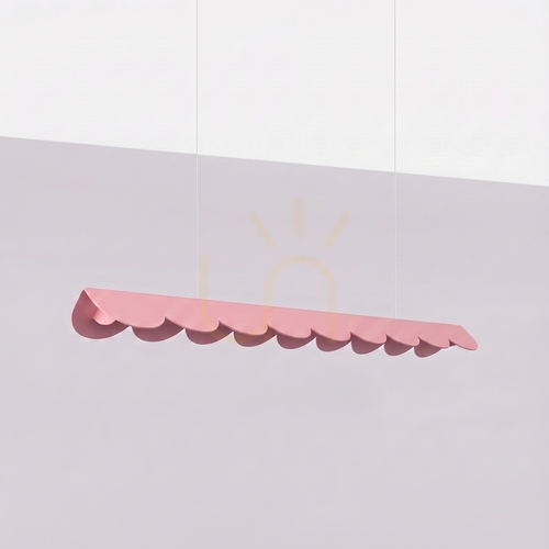 Check BISCUIT 100 pink LED 3000K pendant lamp