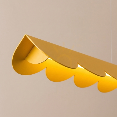 Check BISCUIT 100 yellow LED 3000K pendant lamp
