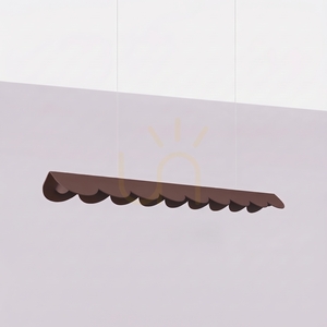 BISCUIT 100 brown LED 3000K pendant lamp small 1
