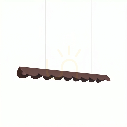 Check BISCUIT 100 brown LED 3000K pendant lamp