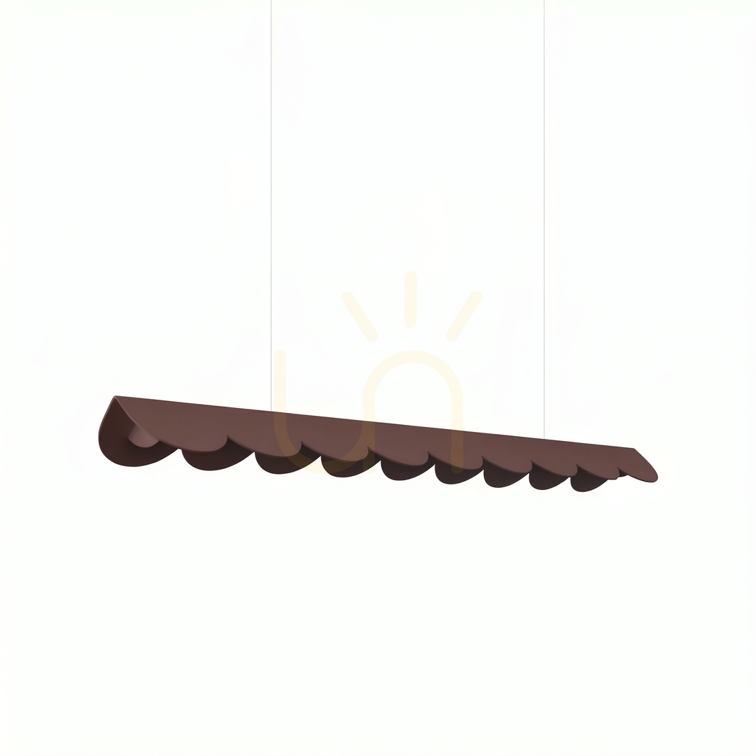 BISCUIT 100 braun LED 3000K Pendelleuchte