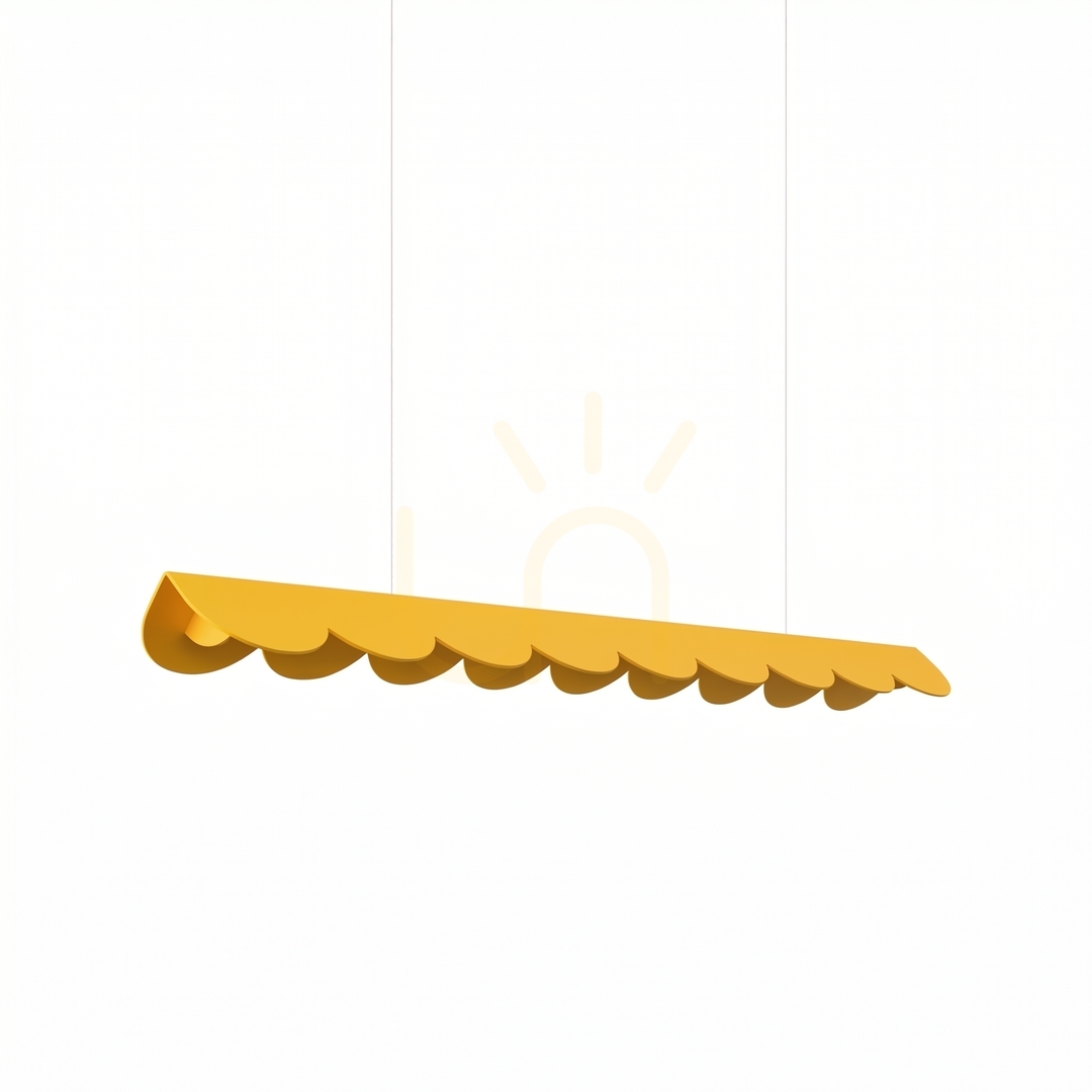 BISCUIT 100 gelbe LED 4000K Pendelleuchte