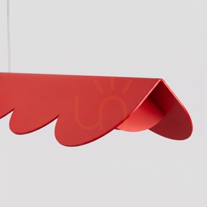 BISCUIT 100 red LED 4000K pendant lamp small 6