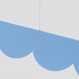 BISCUIT 100 blue LED 4000K pendant lamp. small 7