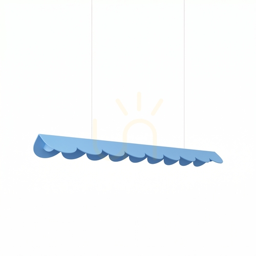 Check BISCUIT 100 blue LED 4000K pendant lamp.