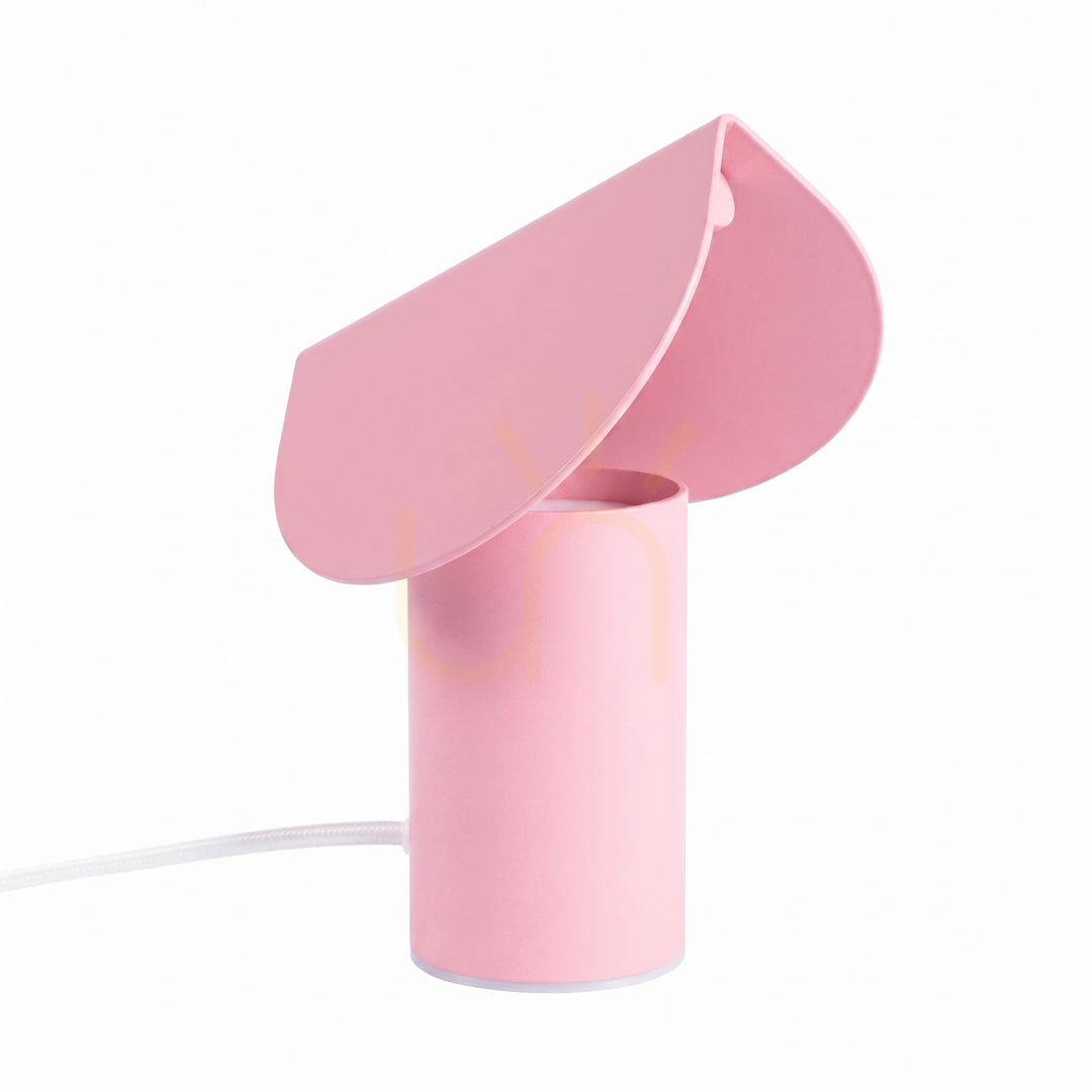 BISCUIT pink LED desk lamp 3000K
