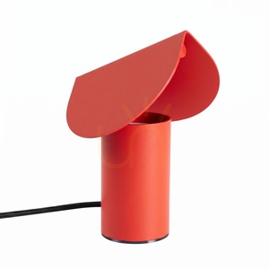 BISCUIT red LED desk lamp 3000K small 0