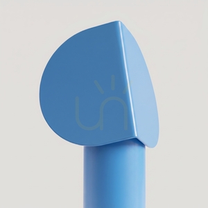 BISCUIT blue LED desk lamp 3000K small 6