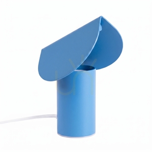 BISCUIT blue LED desk lamp 3000K small 0