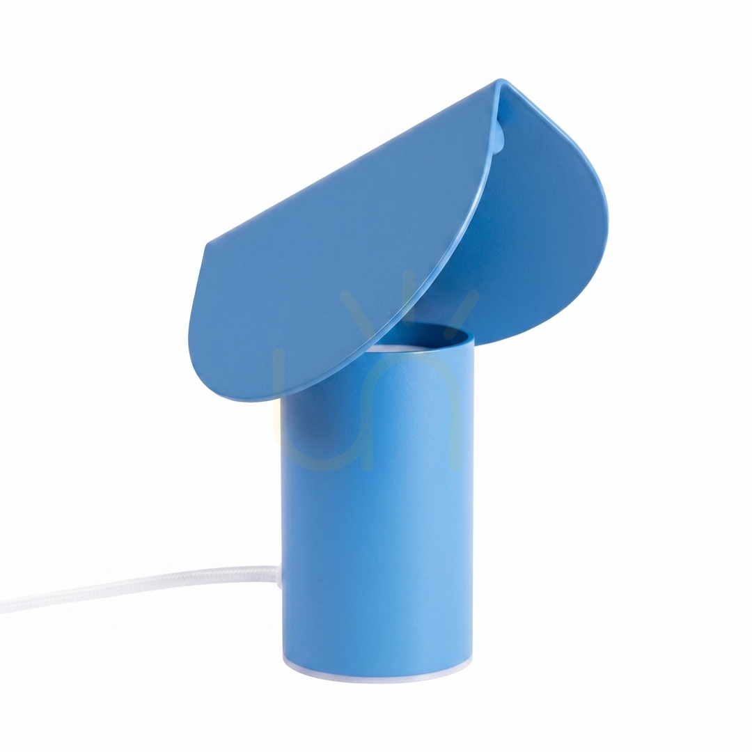 BISCUIT blue LED desk lamp 3000K