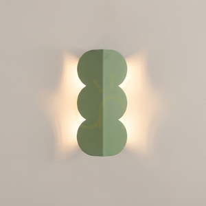 BISCUIT sage wall lamp small 6