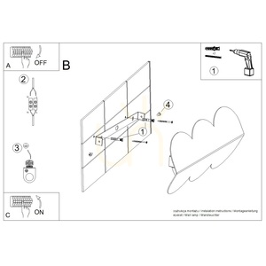 BISCUIT wall lamp yellow small 9