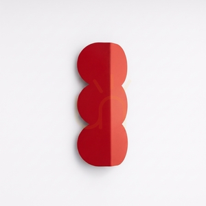 BISCUIT wall lamp red small 1