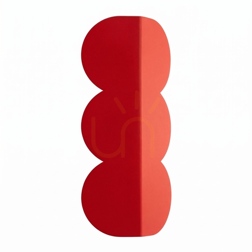 Check BISCUIT wall lamp red