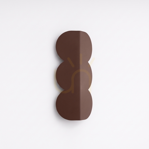 Check BISCUIT wall lamp brown