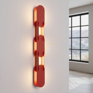 CHAIN 91 red LED wall lamp 3000K small 2