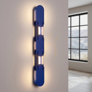 CHAIN 91 ultramarine LED wall lamp 3000K small 2