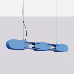 CHAIN 91 blue LED 3000K pendant lamp small 1