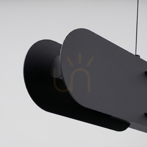 CHAIN 91 pendant lamp black LED 3000K small 4
