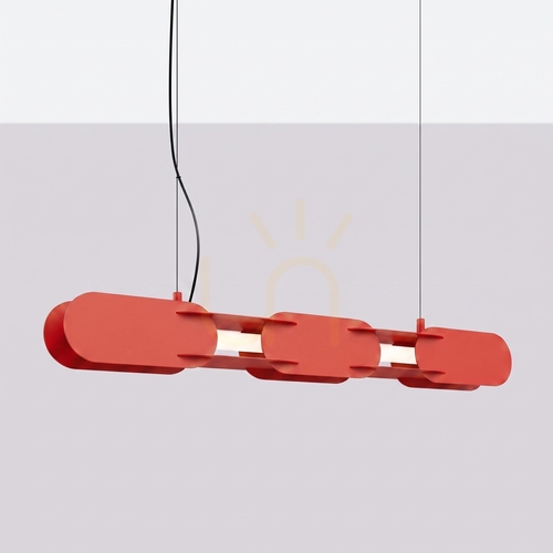 Check CHAIN 91 red LED 3000K pendant lamp