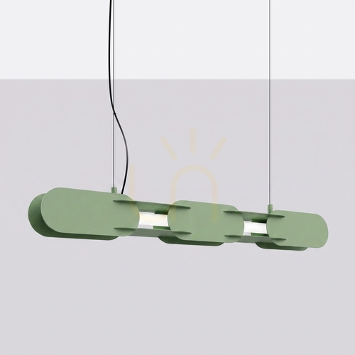 Check CHAIN 91 sage LED 3000K pendant lamp