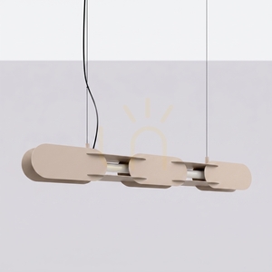 CHAIN 91 taupe LED 3000K pendant lamp small 1