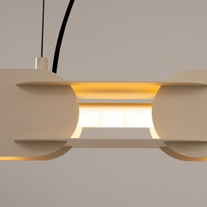 CHAIN 91 taupe LED 3000K pendant lamp small 3