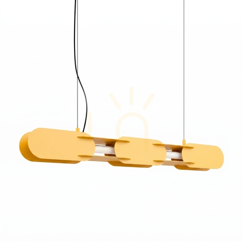 Check CHAIN 91 yellow LED 3000K pendant lamp