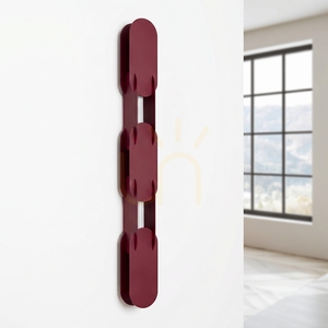 CHAIN 91 burgundy LED wall lamp 4000K small 1