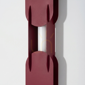 CHAIN 91 burgundy LED wall lamp 4000K small 4