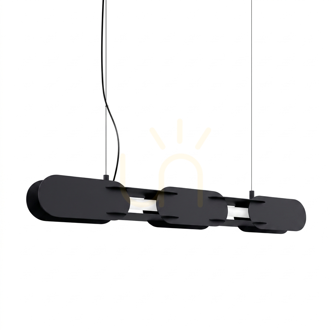 CHAIN 91 pendant lamp black LED 4000K
