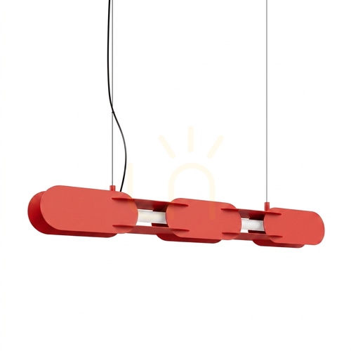 Check CHAIN 91 red LED 4000K pendant lamp