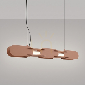 CHAIN 91 mocca LED 4000K pendant lamp small 2